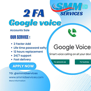Image of Google Voice购买 | Buy Verified Google Voice Account with 2FA & GV号码
